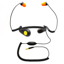 Tactical headset CE50 smart phone throat mic