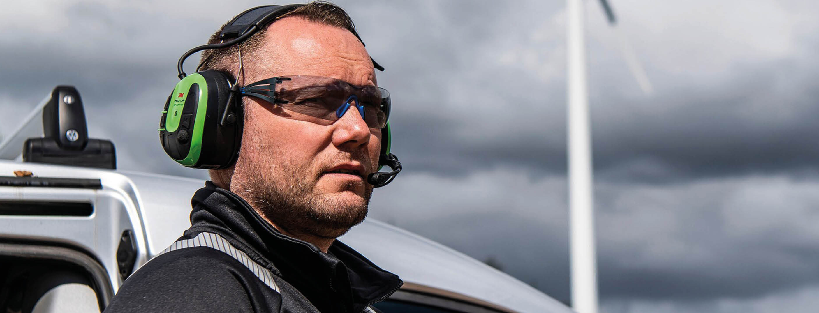 3M Peltor WS Alert XPV med solcellsladdning och app